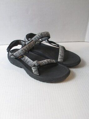 TEVA Women's Hurricane XLT2 CTCN 1019235 Sandals  Black/Gray Sz 9 EUC NICE